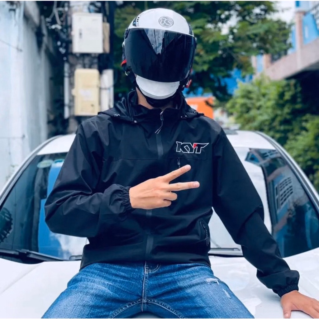 Áo Khoác Dù Kyt Nam Nữ Có Chất Dáng Form Rộng Có Nón Chống Nắng Chất Dù 2 Lớp Dày Dặn Trước Áo Có Khóa Kéo Chất Áo Đẹp Hàng Hot Trend-Htm Fashion