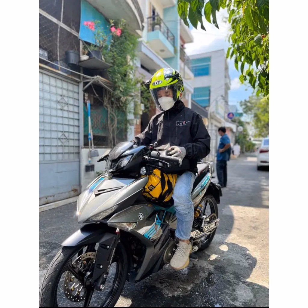 Áo Khoác Dù Kyt Nam Nữ Có Chất Dáng Form Rộng Có Nón Chống Nắng Chất Dù 2 Lớp Dày Dặn Trước Áo Có Khóa Kéo Chất Áo Đẹp Hàng Hot Trend-Htm Fashion - Ảnh 5