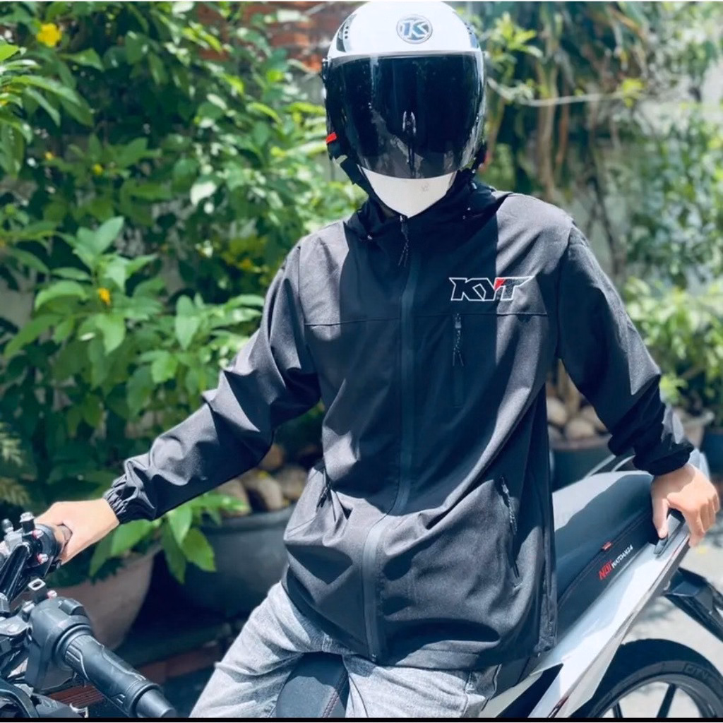 Áo Khoác Dù Kyt Nam Nữ Có Chất Dáng Form Rộng Có Nón Chống Nắng Chất Dù 2 Lớp Dày Dặn Trước Áo Có Khóa Kéo Chất Áo Đẹp Hàng Hot Trend-Htm Fashion - Ảnh 4