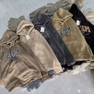 Áo Khoác Nỉ Hoodie Nam Nữ Với Chất Vải Dày Dặn Mềm Mịn Dáng Form Rộng Đẹp Áo Có In Chữ Scrm Sắc Nét Áo Đẹp Hàng Hot Trend- Htm Fashion
