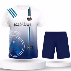 Bộ Thể Thao Thun Lạnh Real Madrid - Silver