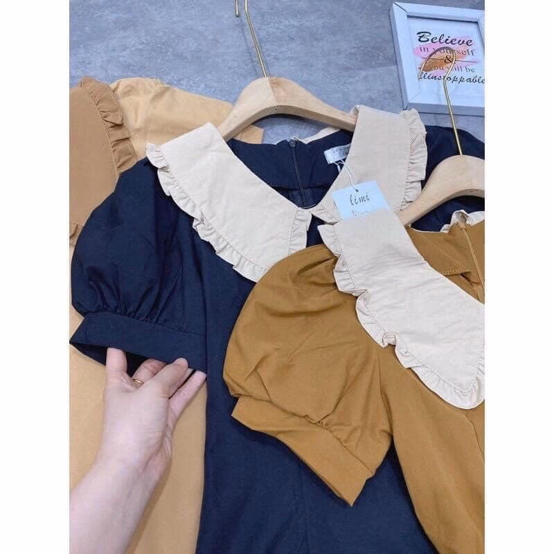 Đầm Váy Nữ Kate Tay Phồng Cổ Sen Bt581 - Nana House - Ảnh 6