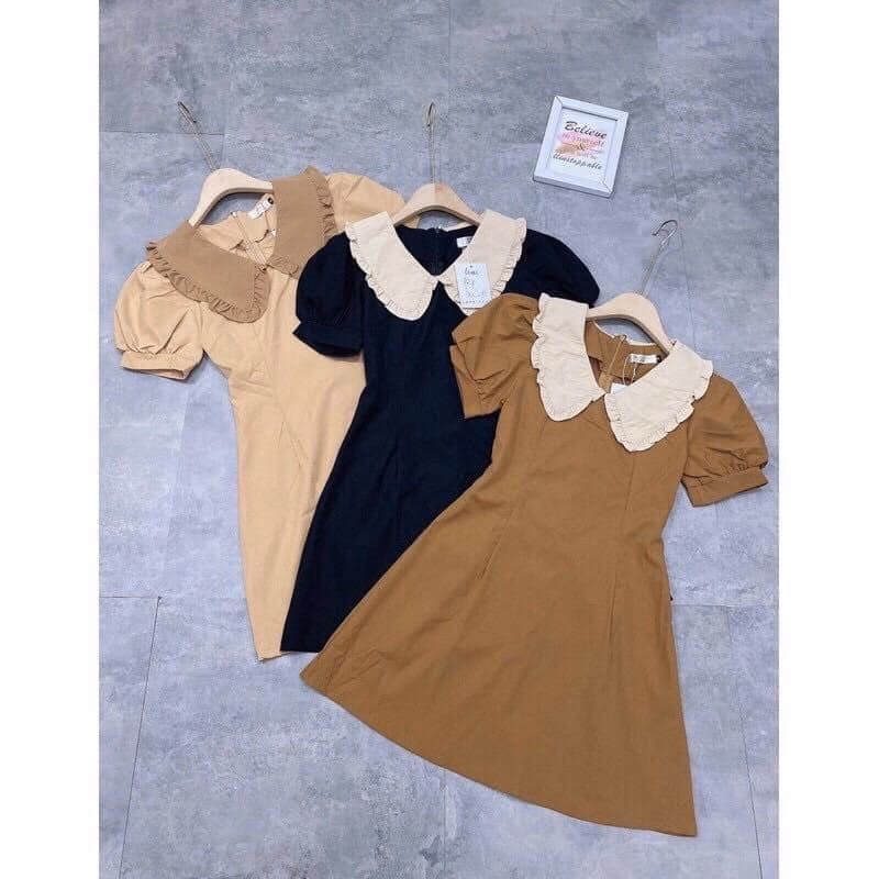 Đầm Váy Nữ Kate Tay Phồng Cổ Sen Bt581 - Nana House - Ảnh 7