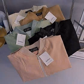 Áo Khoác Dù Nữ Với Chất Dáng Form Rộng Bao Đẹp Chất Liệu Vải Mát Mẻ Và Dày Dặn Áo Đẹp Hàng Hot Trend-Htm Fashion - Ảnh 5