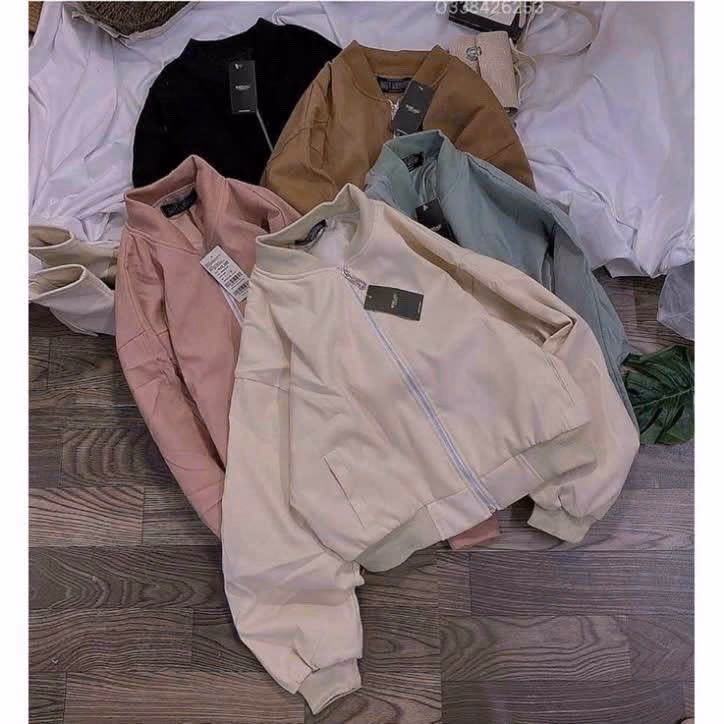 Áo Khoác Dù Nữ Với Chất Dáng Form Rộng Bao Đẹp Chất Liệu Vải Mát Mẻ Và Dày Dặn Áo Đẹp Hàng Hot Trend-Htm Fashion - Ảnh 3