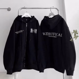 Áo Khoác Nỉ Hoodie Nam Nữ Với Dáng Form Rộng Chất Liệu Vải Nỉ Dày Dặn Áo Có In Chữ Wzhoffical Siêu Sắc Nét Có Nón Dễ Thương Áo Đẹp Hàng Hot Trend-Htm Fashion