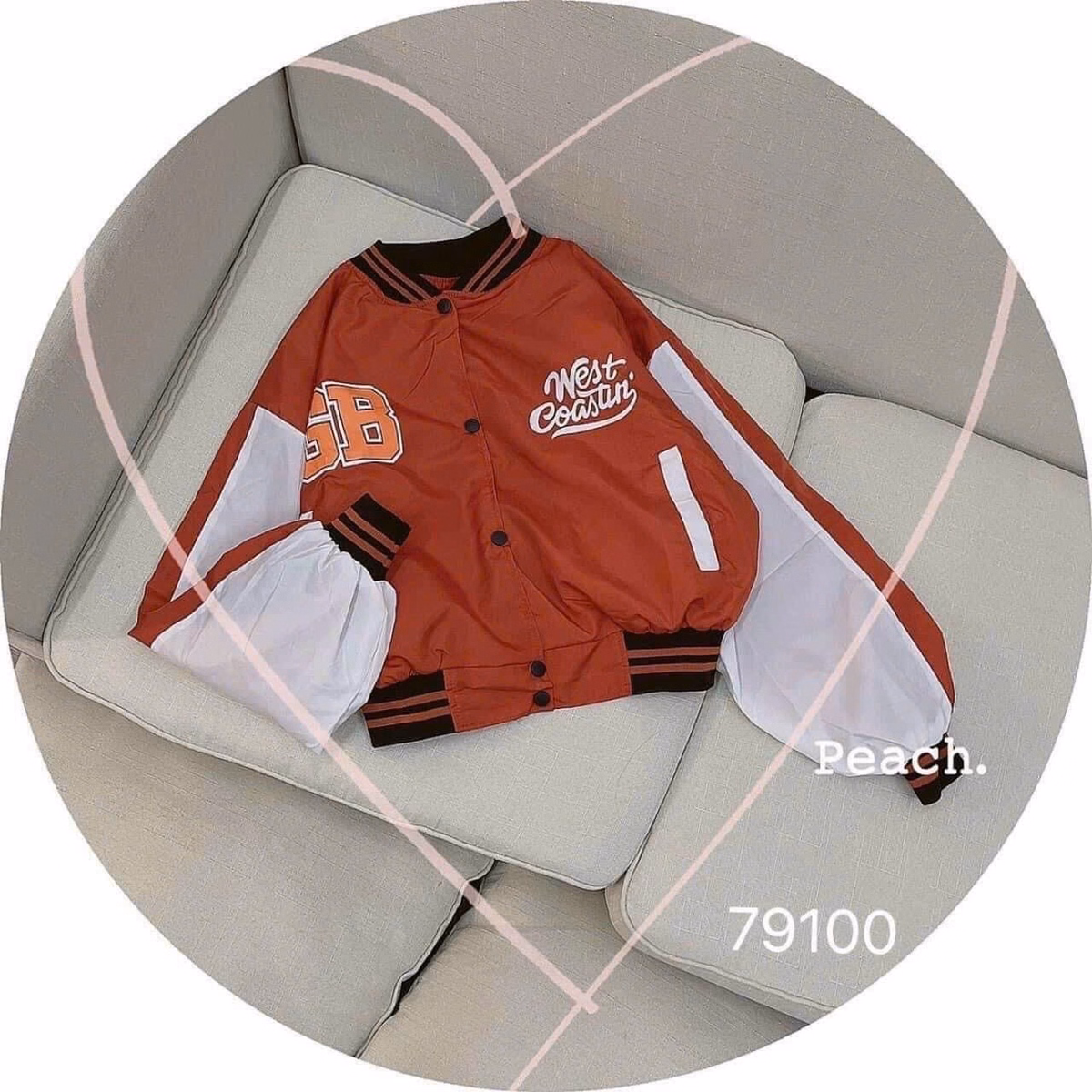 Áo Khoác Lửng Croptop Dù Nữ Có 2 Lớp Với Chất Dáng Form Đẹp In Chữ Gb Phối Cánh Tay Unisex Siêu Ngầu Áo Đẹp Hàng Hot Trend-Htm Fashion - Ảnh 12