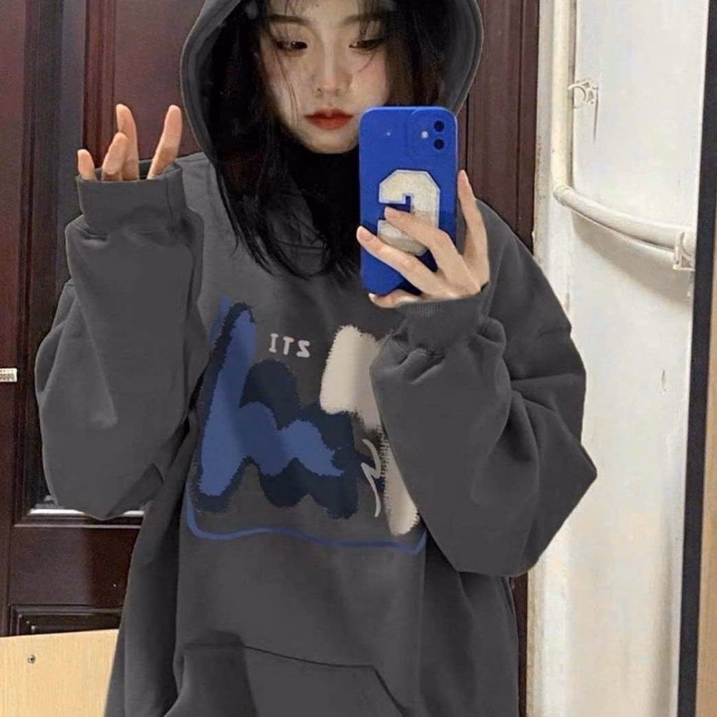 Áo Hoodie Nỉ Ngoại Nam Nữ Phối Theo Phong Cách Form Rộng Áo In Zt Với Chất Liệu Vải Dày Dặn Nón Trùm Đầu Cute Kèm Dây Kéo Áo Đẹp Hàng Hot Trend-Htm Fashion - Ảnh 19