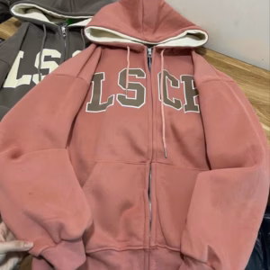 Áo Hoodie Nỉ Nam Nữ Phối Kết Hợp Khóa Kéo Có Nón Trùm Đầu Áo In Chữ Ls Cp Bao Đẹp Chất Liệu Vải Nỉ Dệt Xk Form Đẹp Hàng Hot Trend-Htm Fashion