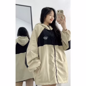 Áo Khoác Dù Nam Nữ In Theo Chữ Campinh Phối 2 Màu Cực Chất Mang Đậm Cá Tính Chất Liệu Vải Mát Mẻ Áo Đẹp Hàng Hot Trend-Htm Fashion