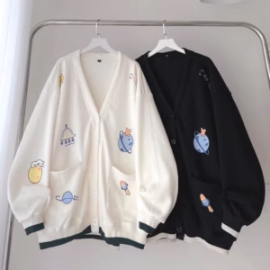 Áo Hoodie Nỉ Nam Nữ Phối Với Dáng Nỉ Ngoại Vải Áo Dày Dặn Thoáng Mát Áo In Mặt Trăng Của Phi Hành Gia Bao Cute Áo Đẹp Hàng Hot Trend-Htm Fashion