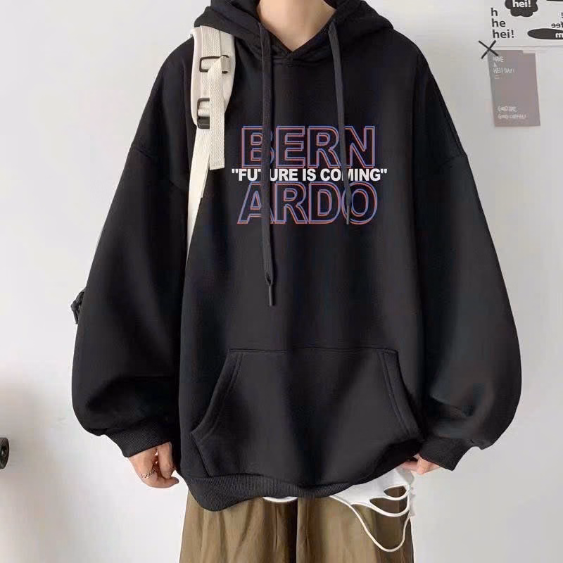 Áo Khoác Hoodie Nỉ Nam Nữ Với Chất Dáng Form Rộng Trước Áo Có In Chữ Bern Ardo Siêu Nét Chất Liệu Vải Dày Dặn Áo Đẹp Hàng Hot Trend-Htm Fashion - Ảnh 12