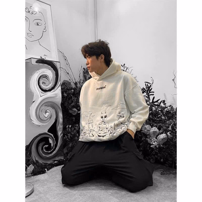 Áo Khoác Nỉ Unisex In Hình Người Máy Trẻ Trung Sht88 - Minh Hà House - Ảnh 5