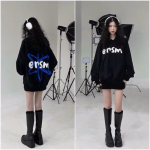 Áo Hoodie Nỉ Nam Nữ Chất Liệu Vải Dày Dặn Có Nón Trùm Đầu Áo Có In Chữ Ersp Siêu Đậm Nét Áo Đẹp Hàng Hot Trend-Htm Fashion