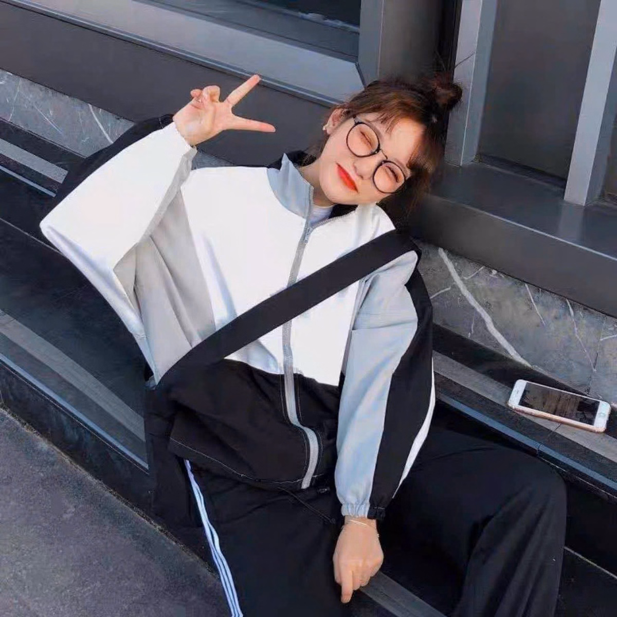 Áo Khoác Dù Cặp Đôi Nam Nữ Unisex Trơn Phối 3 Màu Vải Dù 2 Lớp Đẹp Tp22 - Golden Dream - Ảnh 3