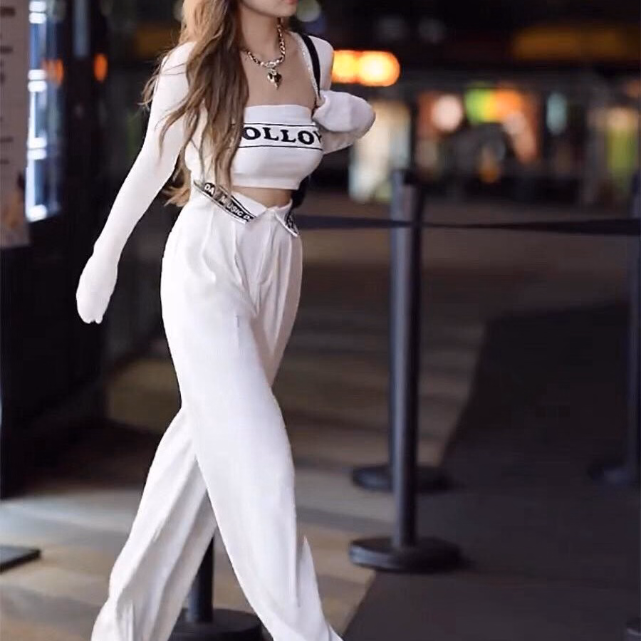 Set Bộ Đồ Nữ 3 Món Áo Ống Kèm Khoác Ngoài Mix Quần Suông Sa941 - Sam Store - Ảnh 3