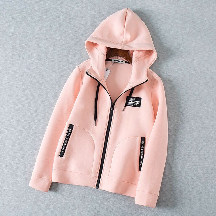 Áo Khoác Hoodie Nỉ Nam Nữ Có Nón Chống Nắng Chất Liệu Vải Dày Dặn Co Giãn Mềm Mịn Siêu Đẹp Áo Đẹp Hàng Hot Trend-Htm Fashion - Ảnh 4