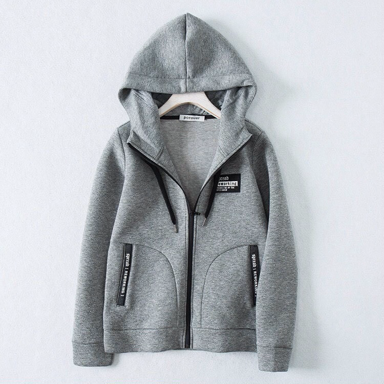 Áo Khoác Hoodie Nỉ Nam Nữ Có Nón Chống Nắng Chất Liệu Vải Dày Dặn Co Giãn Mềm Mịn Siêu Đẹp Áo Đẹp Hàng Hot Trend-Htm Fashion - Ảnh 6
