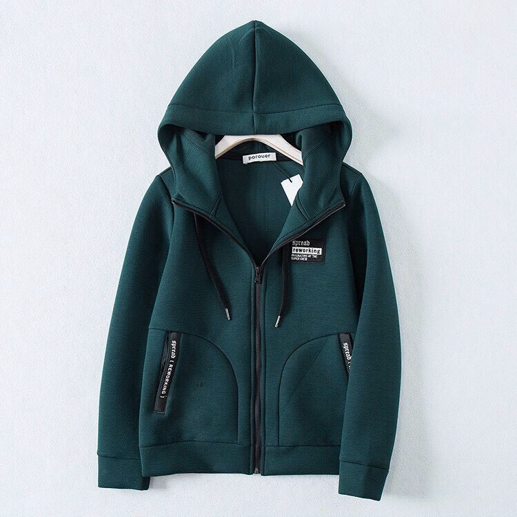 Áo Khoác Hoodie Nỉ Nam Nữ Có Nón Chống Nắng Chất Liệu Vải Dày Dặn Co Giãn Mềm Mịn Siêu Đẹp Áo Đẹp Hàng Hot Trend-Htm Fashion