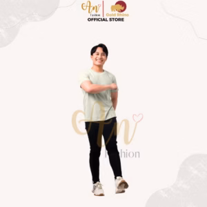 Áo Thun Nam Cổ Tròn Màu Bơ Sữa 100% Cotton Cao Cấp - Gold Rhino