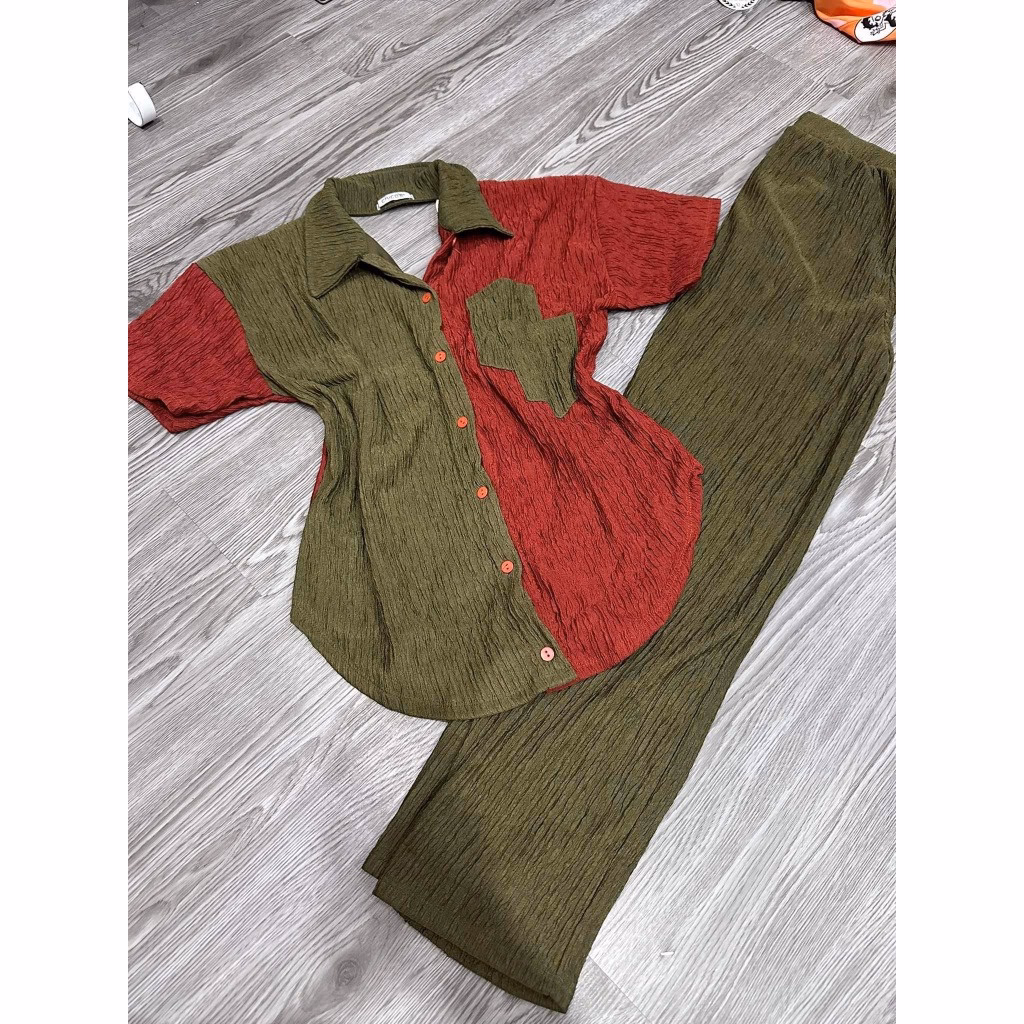 Set Bộ Thun Xốp Dài Phối Màu Thời Trang Siêu Dễ Thương Gk01 - Be Yourself - Ảnh 9