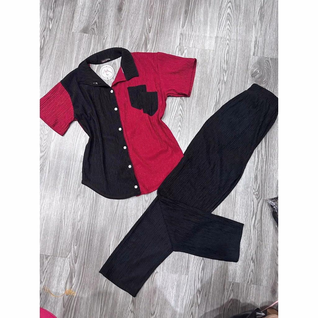 Set Bộ Thun Xốp Dài Phối Màu Thời Trang Siêu Dễ Thương Gk01 - Be Yourself - Ảnh 11