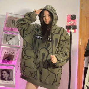 Áo Hoodie Unisex Nam Nữ In Hình Thỏ Toàn Thân Vải Nỉ Ngoại Dày Dặn Tp11 - Phương Store