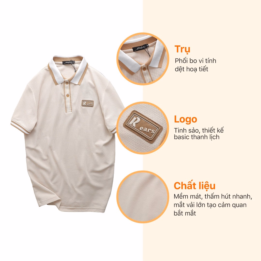 Áo Thun Cổ Bẻ Rears P191 - Lady'S Passion - Ảnh 2