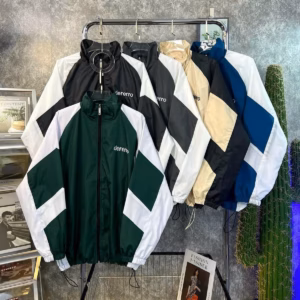 Áo Khoác Dù Nam Nữ Có Phối Form Rộng Kèm In Chữ Dererro Siêu Đẹp Ngay Trước Áo Với Chất Vải Mát Mẻ Hàng Hot Trend-Htm Fashion