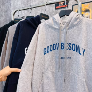 Áo Khoác Hoodie Nỉ Ngoại Nam Nữ Có In Chữ Goodvibesonly Siêu Đẹp Chất Vải Dày Dặn Có Mũ Kèm Dây Rút Siêu Tiện Hàng Hot Trend-Htm Fashion