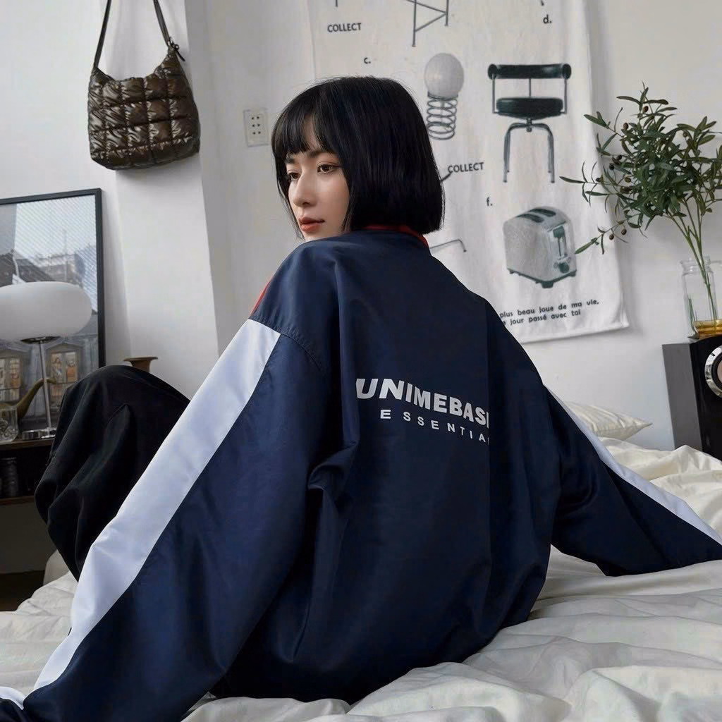 Áo Khoác Dù Mero 2 Lớp Nam Nữ Phối Chất Xịn Bo Thun Kèm Màu Cực Đẹp Phong Cách Trẻ Trung Áo Đẹp Hàng Hot Trend-Htm Fashion - Ảnh 2