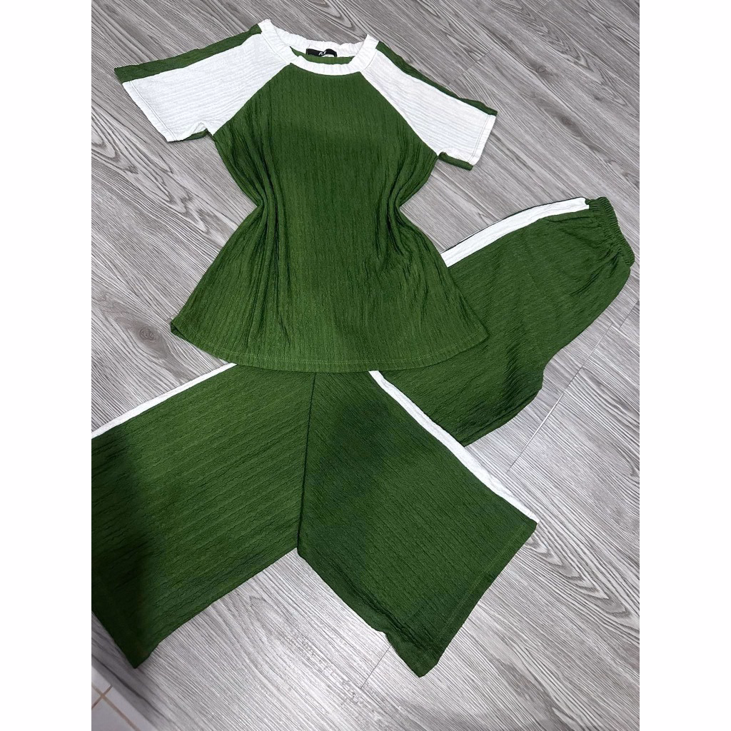 Set Bộ Thun Xốp Phối Màu Tay Thời Trang Dễ Thương Gk04 - Be Yourself - Ảnh 4