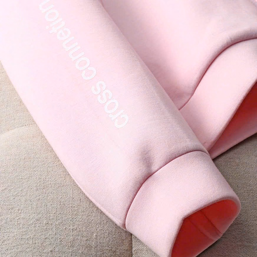 Áo Khoác Nỉ In Chữ Flexible Với Chất Vải Dày Dặn Có Nón Trùm Đầu To Đẹp Form Rộng Kèm Túi 2 Bên Hàng Hot Trend-Htm Fashion - Ảnh 4