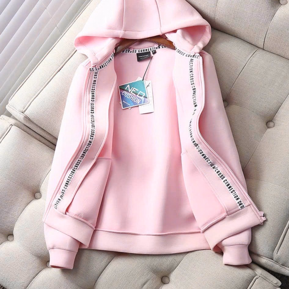 Áo Khoác Nỉ In Chữ Flexible Với Chất Vải Dày Dặn Có Nón Trùm Đầu To Đẹp Form Rộng Kèm Túi 2 Bên Hàng Hot Trend-Htm Fashion - Ảnh 6