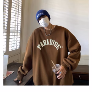 Áo Sweater Cổ Tròn Dài Tay Paradise Form Rộng