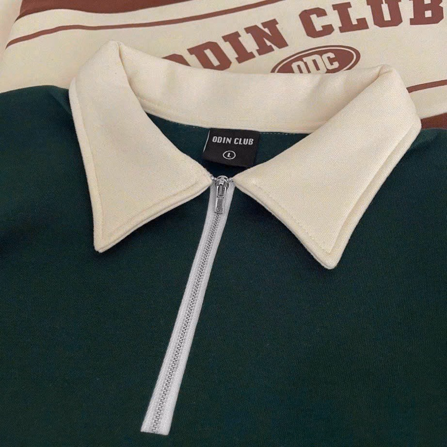 Áo Khoác Nỉ Phối Form Đẹp In Kèm Chữ Odin Club Chất Vải Dày Dáng Cổ Bẻ Khóa Kéo Hàng Siêu Hot Trend-Htm Fashion - Ảnh 8