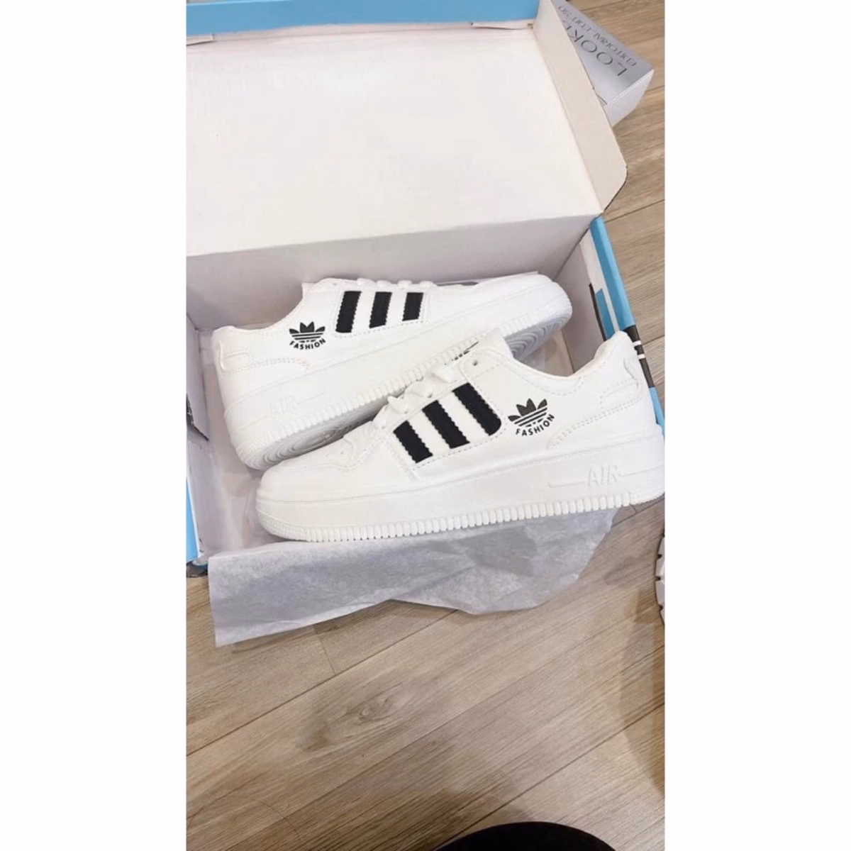 Giày Thể Thao Nam Fashion 3 Vạch Cao Cấp- Haanh - Ảnh 3