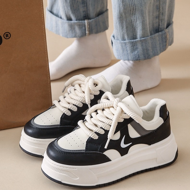 Giày Nữ Thể Thao Da Cao Cấp Dây Thừng Youz Pp464 - Pipip Store - Ảnh 7