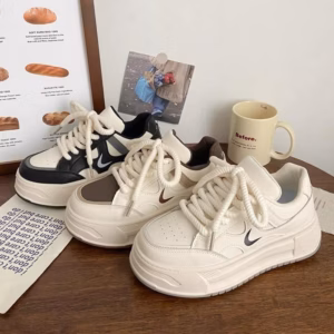 Giày Nữ Thể Thao Da Cao Cấp Dây Thừng Youz Pp464 - Pipip Store