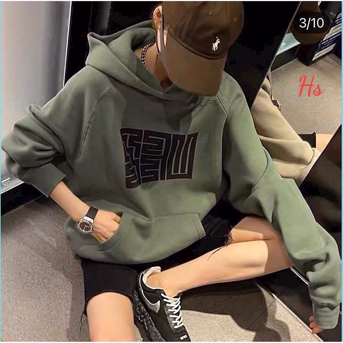 Áo Khoác Hoodie Nỉ Nam Nữ Phối Chữ Hàn Trên Áo Cực Xịn Cá Tính Chất Liệu Vải Dày Mịn Form Rộng To Có Kèm Bo Chun Siêu Xinh Hàng Hot Trend-Htm Fashion - Ảnh 6