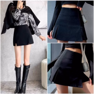 Chân Váy Chữ A Xẻ 2 Bên Có Lót Trong Gu453 - Sam Store