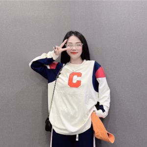 Set Bộ Đồ Nữ Thun Tăm Lạnh Áo Tay Dài Phối Màu Sa881 - Sam Store