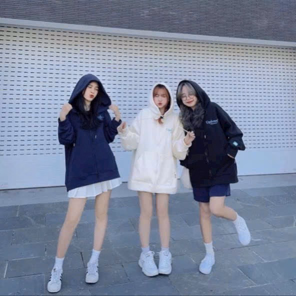 Áo Hoodie Nỉ Nam Nữ Thêu Nổi Chữ Updown Siêu Xinh Chất Vải Dày Mịn Kèm Khóa Zíp Xịn Hàng Hot Trend-Htm Fashion - Ảnh 7