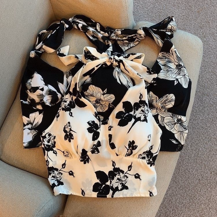 Áo Yếm Hoa Có Mút - Ausa House - Ảnh 5