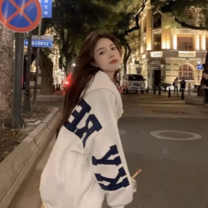 Áo Khoác Hoodie Nỉ Nam Nữ Có Thêu Nổi Chữ Siêu Xịn Chất Dáng Form Rộng Vải Dày Mịn Kèm Khóa Kéo Nón Trùm Đầu To Xinh Hàng Hot Trend-Htm Fashion