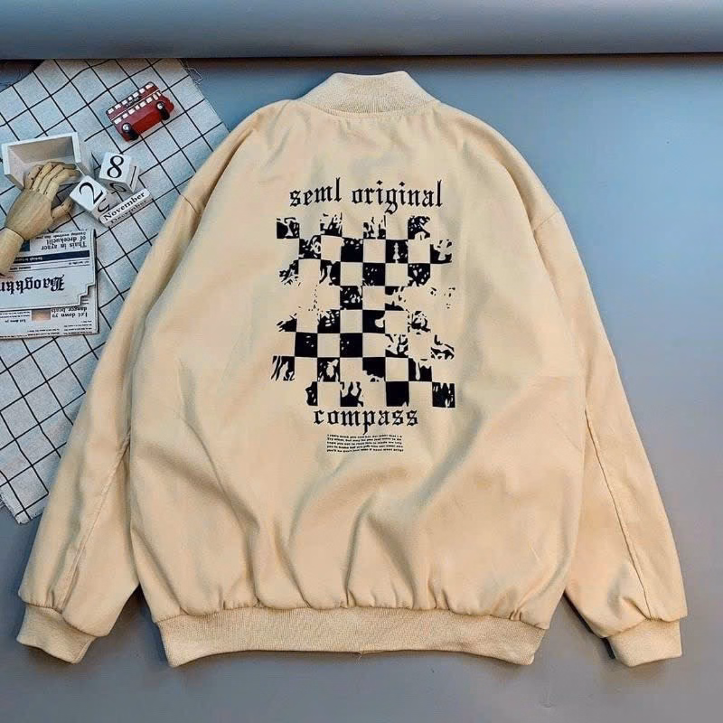 Áo Khoác Dù Nỉ Nam Nữ Có Thêu Nổi Chữ Fml Chất Vải Dày Mịn Form Rộng Có Viền Bo Chun Kèm Khóa Kéo Xịn Hàng Hot Trend-Htm Fashion - Ảnh 5