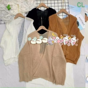 Áo Khoác Nữ Cardigan Len Mỏng Phong Cách Hàn Quốc - Ausa House