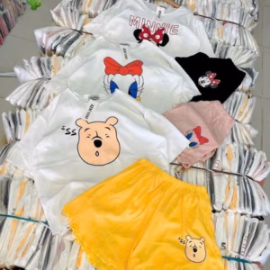 Set Đồ Bộ Thun Cotton Hoạt Hình - Ausa House