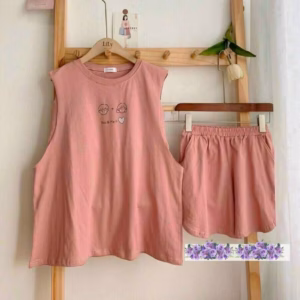 Set Đồ Nữ Thun In 3 Món You & Me - Ausa House