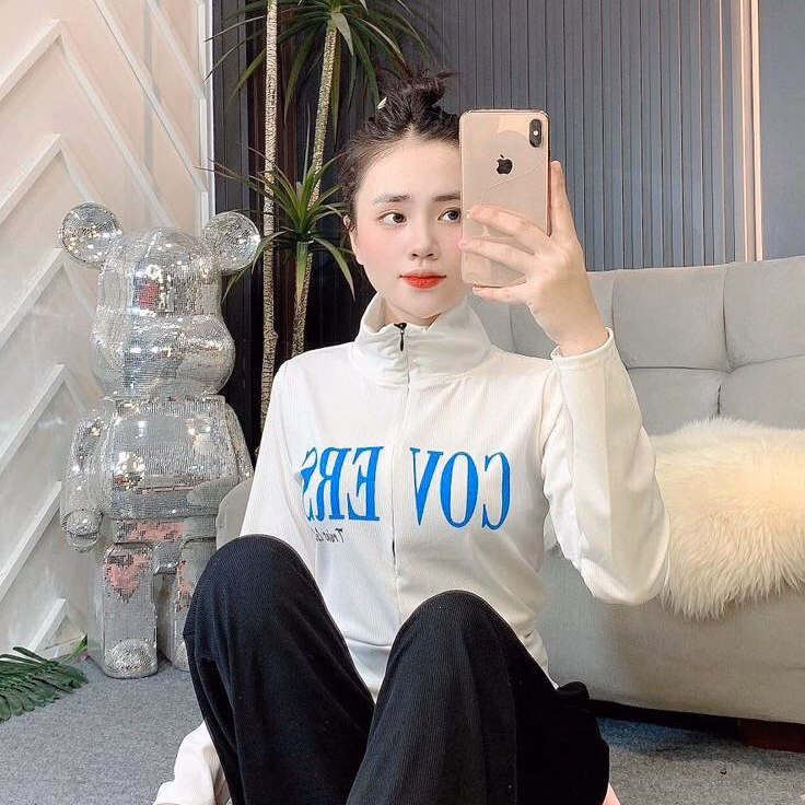 Set Bộ Đồ Nữ Ủ Kem Chất Thun Tăm Lạnh Có Khóa Kéo Q33- Sam Store - Ảnh 3